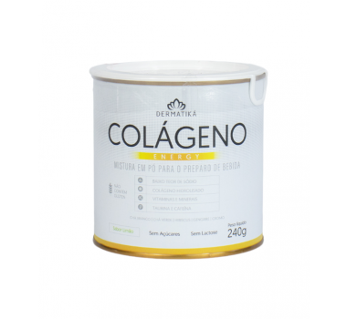 Colageno Energy - Sabor Limão Lata 240g