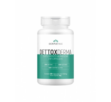 Detox Derma - Suplemento Alimentar - 60 cápsulas 