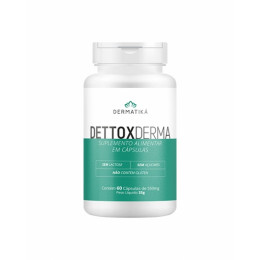 Detox Derma - Suplemento Alimentar - 60 cápsulas 