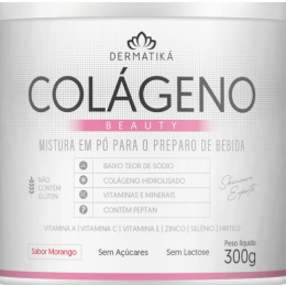 Colágeno Derma Beauty Morango - 300g