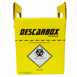 Coletor De Perfurocortantes 3 Litros - Descarbox
