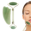 Rolo Massageador Facial Pedra Jade + Gua Sha - 2